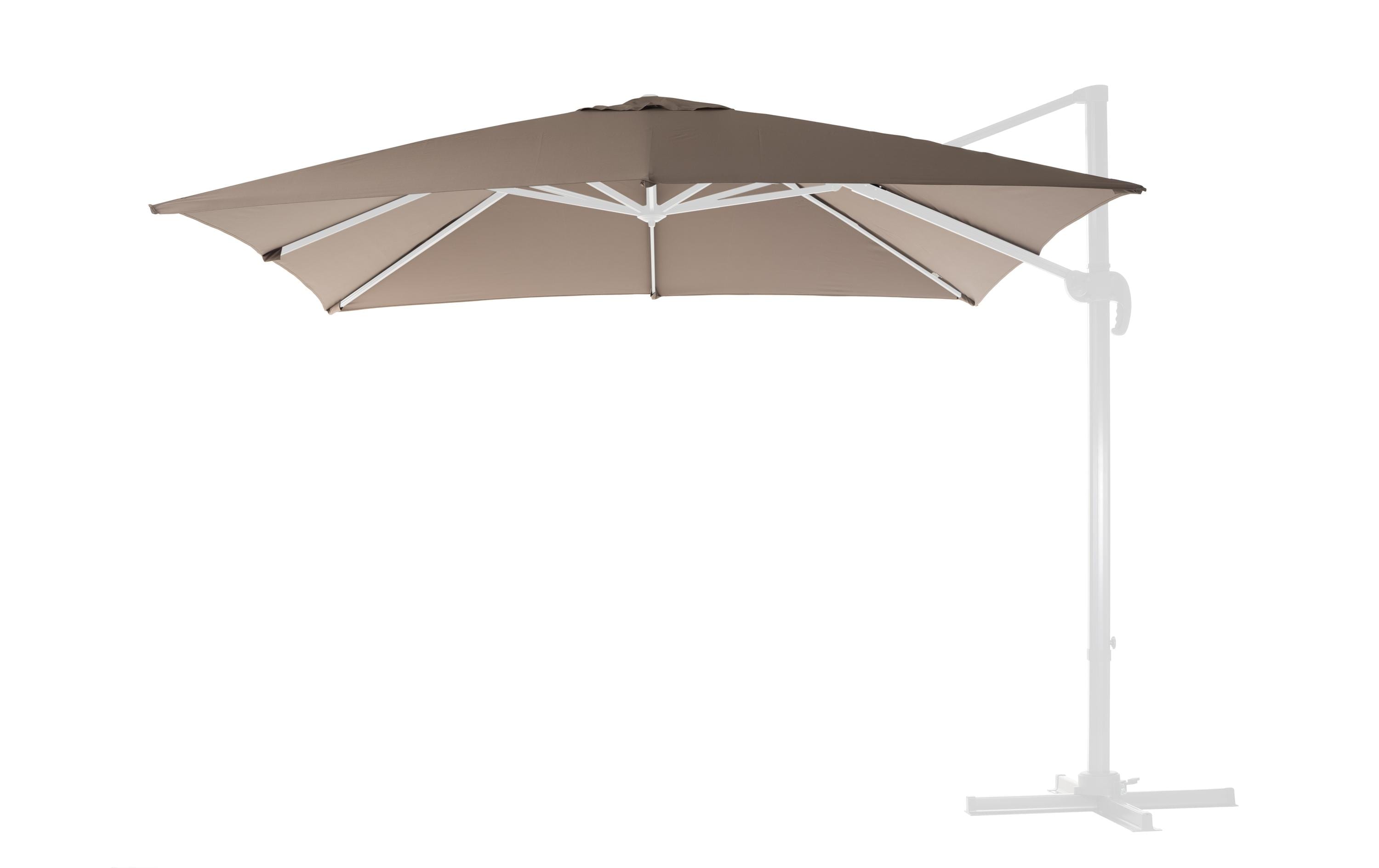 Ersatzbespannung für TR-031, 300 x 300 cm, TaupeSonnenschirmcover, Ersatzbezug