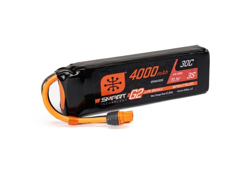 Spektrum RC-Akku LiPo 4000 mAh 11.1 V 30C Smart G2 3S Spektrum Smart G2 LiPo Akku für Flugmodelle