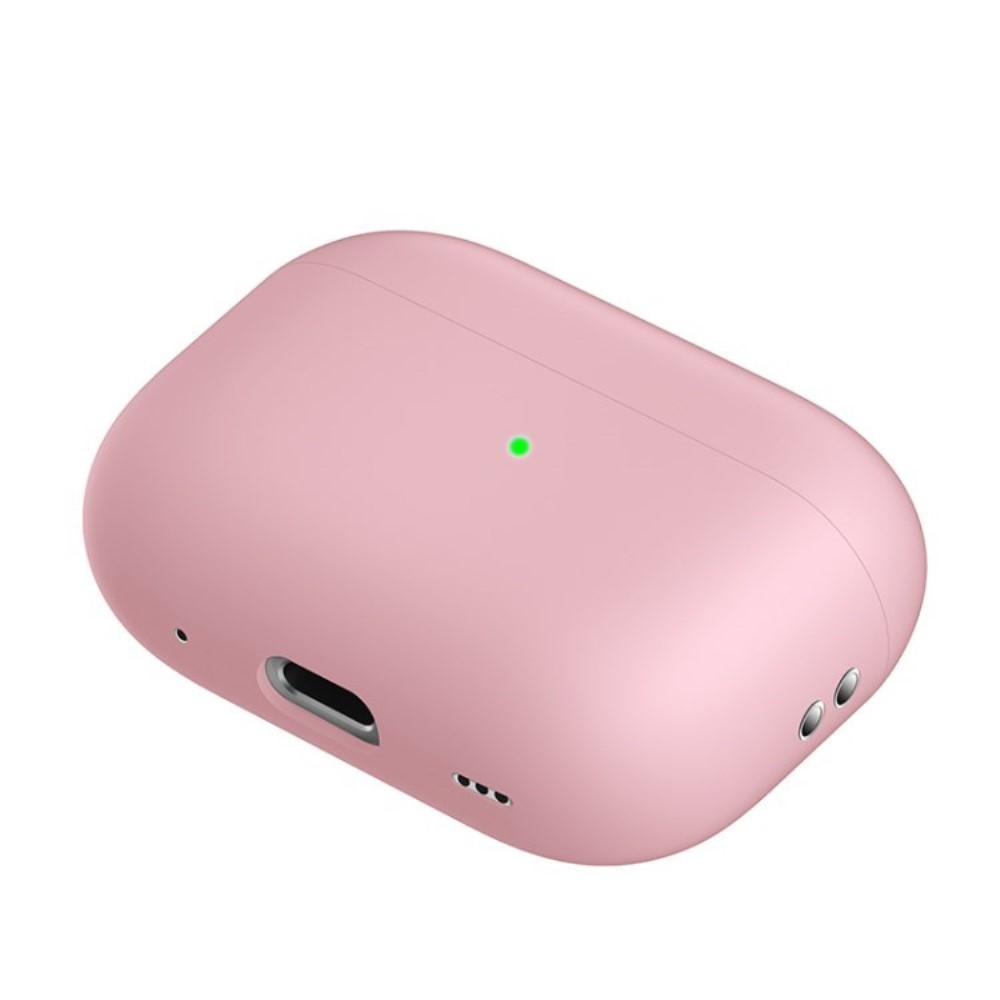 AirPods Pro 2 / AirPods Pro Silikon Case Schutzhülle Abdeckung - Rosa (Matt)