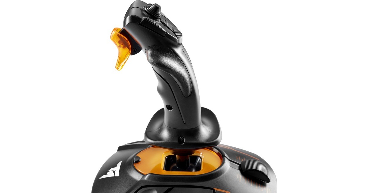 ThrustmasterT.16000M FCS joystick  (Zwart/oranje, Pc)