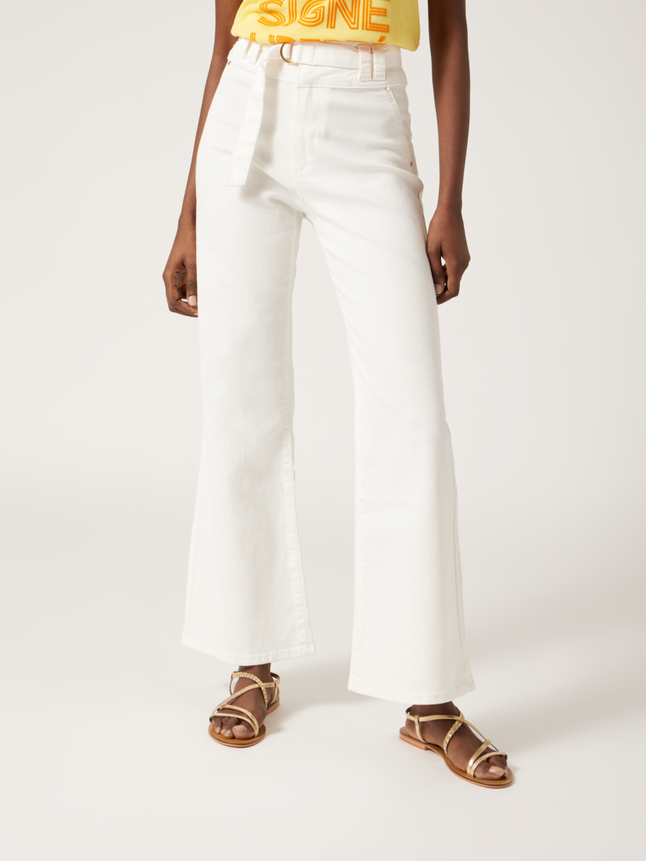 Pantalon ceinturé