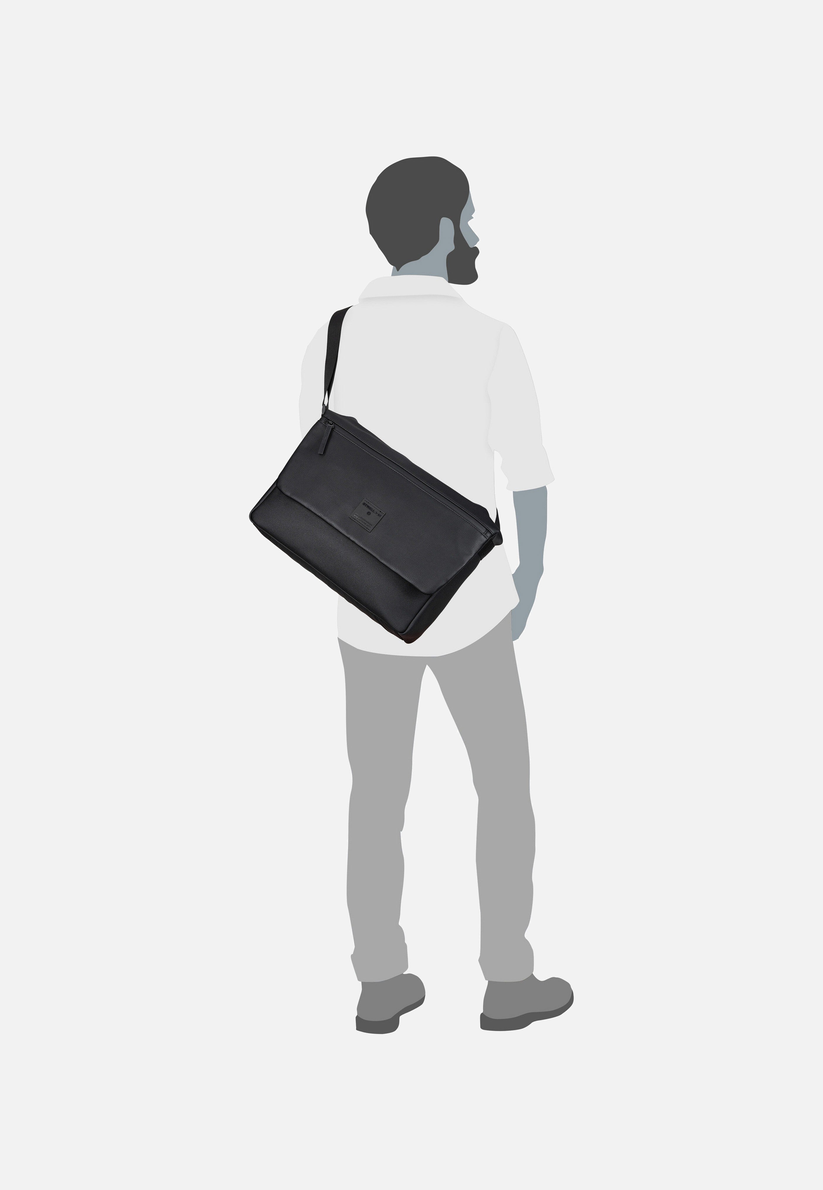 Westferry Dorian LHF Black - Messenger Bag