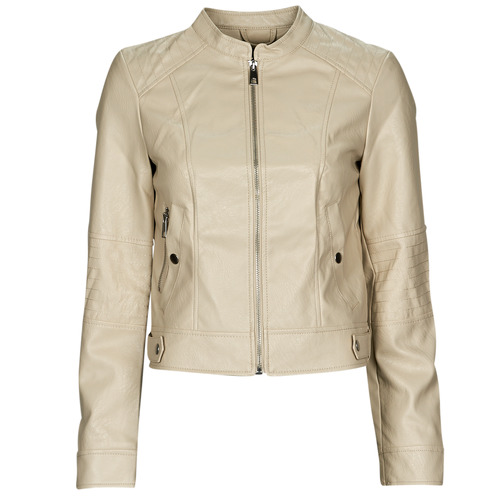 Vero Moda - VMLOVE LAVINE SHORT COATED JACKET - Beige