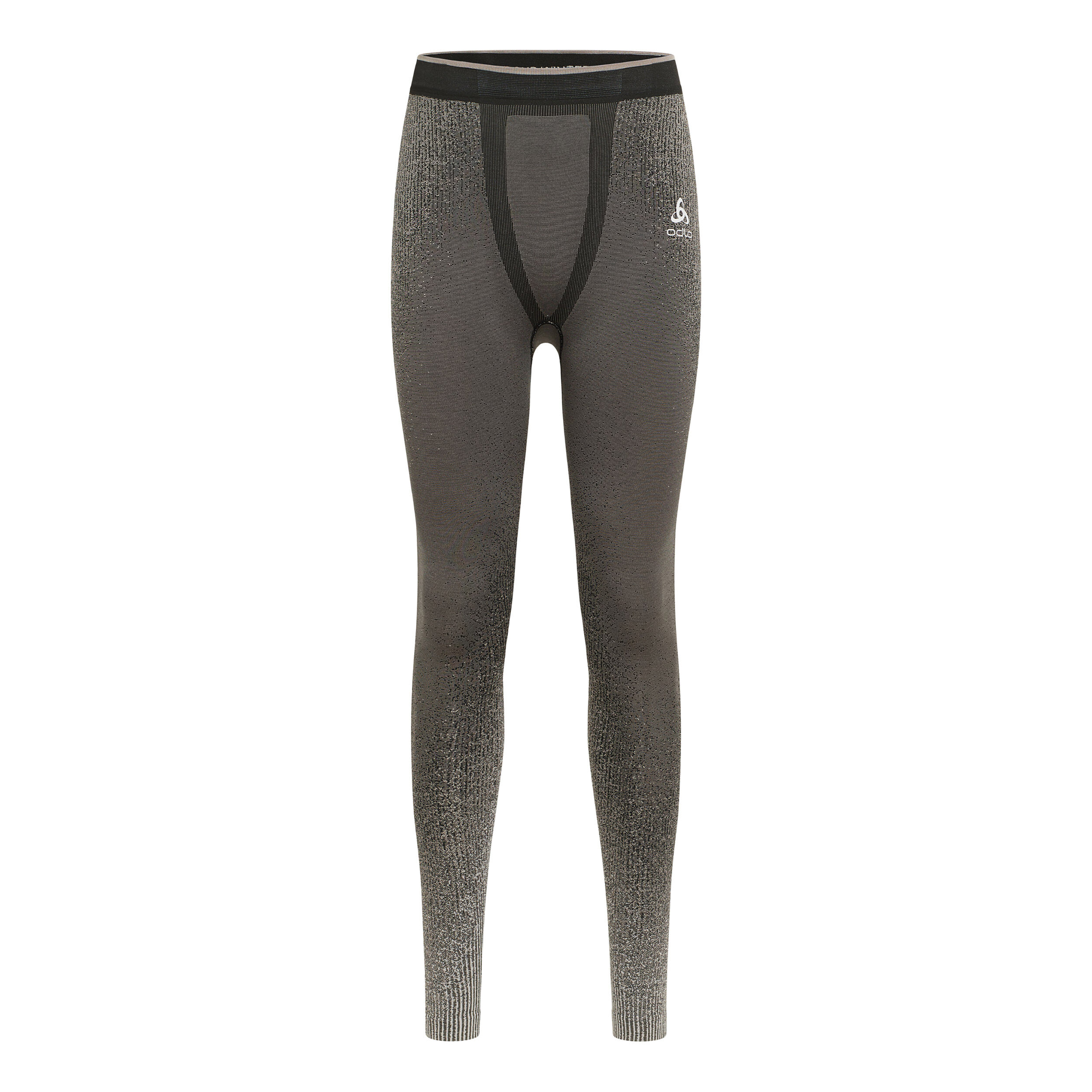 Odlo Blackcomb Eco Big Logo Bottom Long Collant Tight Hommes - Gris