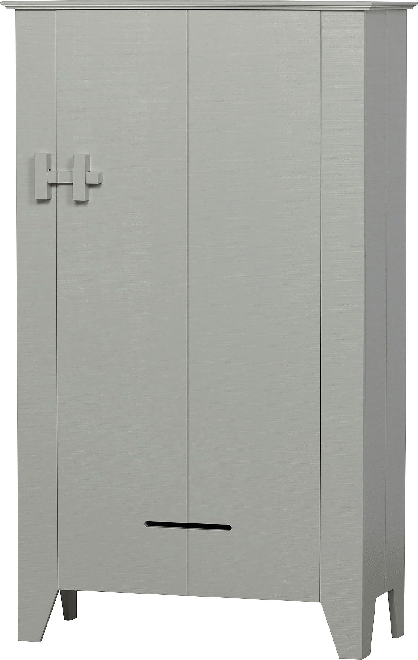 WOOOD Stauraumschrank »Gijs« Bauernschrank mit Griff, H 142 cm x B 85 cm