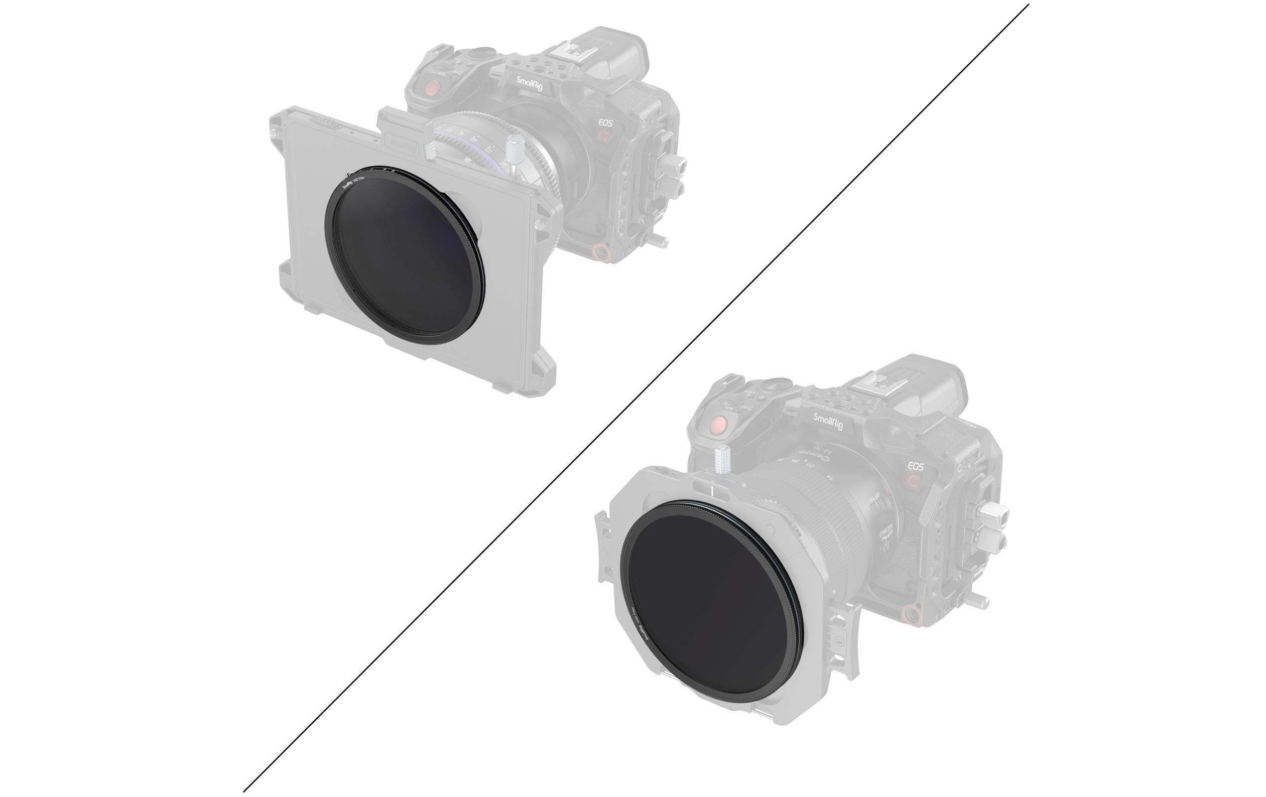 82 mm UV & VND Filter Kit<br>Speziell entwickelte Filter zur Erweiterung der Blendenöffnung von Objektiven mit grosser Blendenöffnung