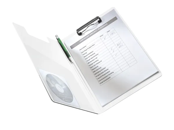 Clipboard med forside Leitz WOW A4 Isblå - (10 stk.)