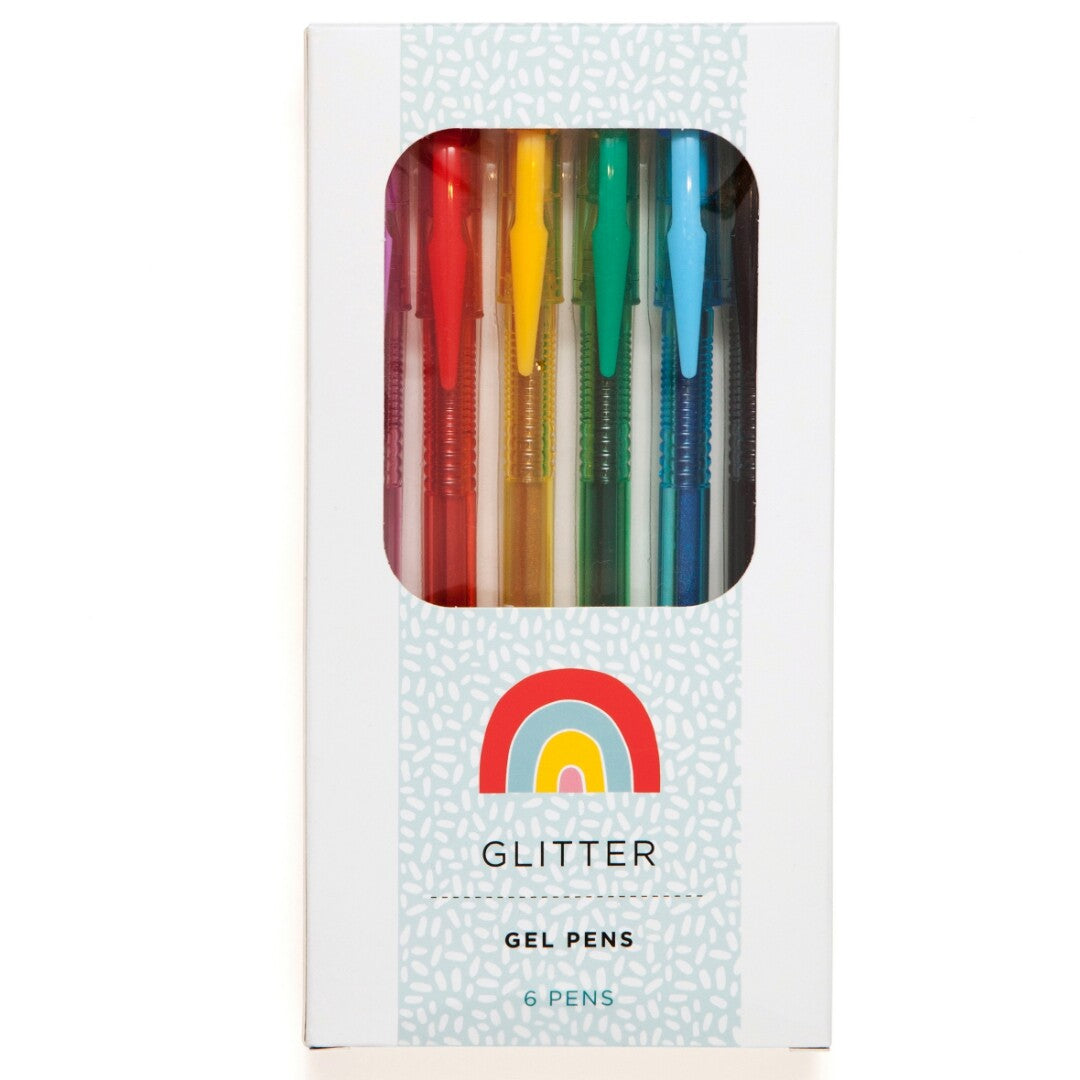 Petit monkey glittergelpennen - 6st