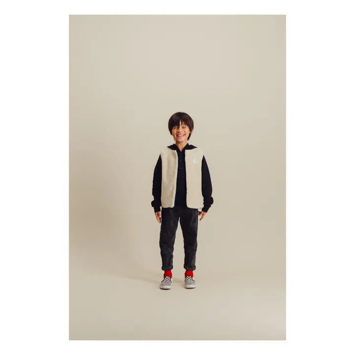 Lours Paris Veste Sans Manches Tomorrow | Ecru