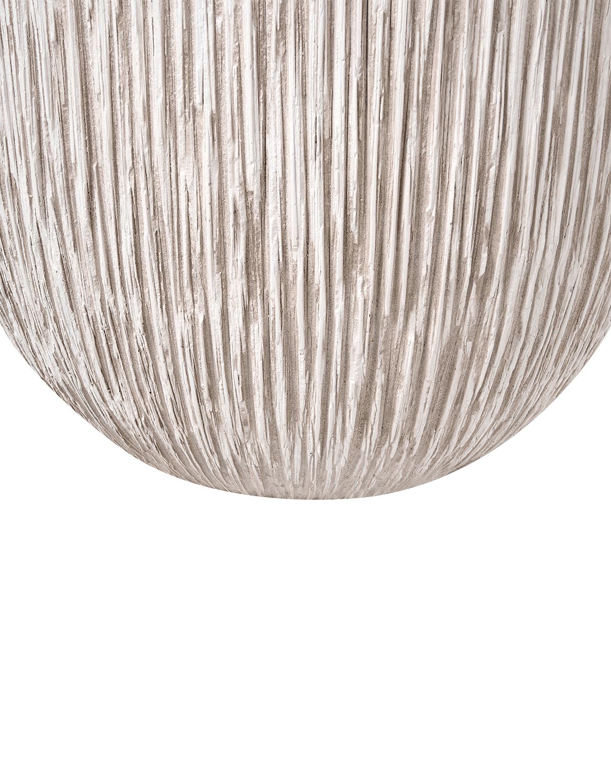 Bloempot HANYUE 42 cm Lichtbeige