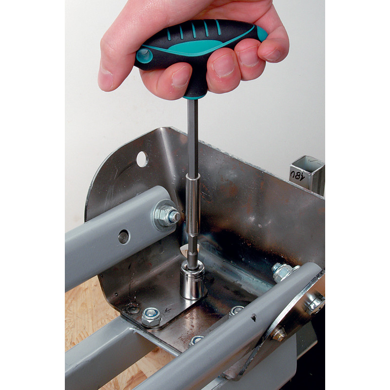 Wolfcraft T-handschroevendraaier met bitopname 152mm