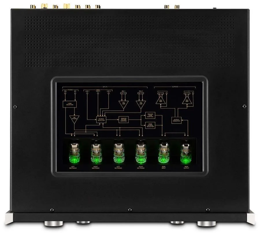 McIntosh C22 MK V   MC275 V6 Amplis à tubes