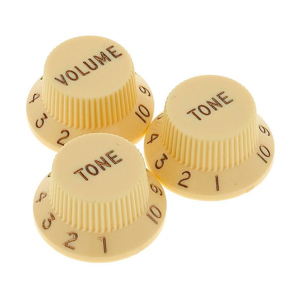 Fender Aged Knobs Strat Set LH