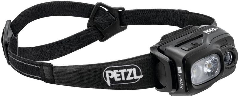 Petzl Swift RL 1100 lumen krachtige hoofdlamp met accu oranje