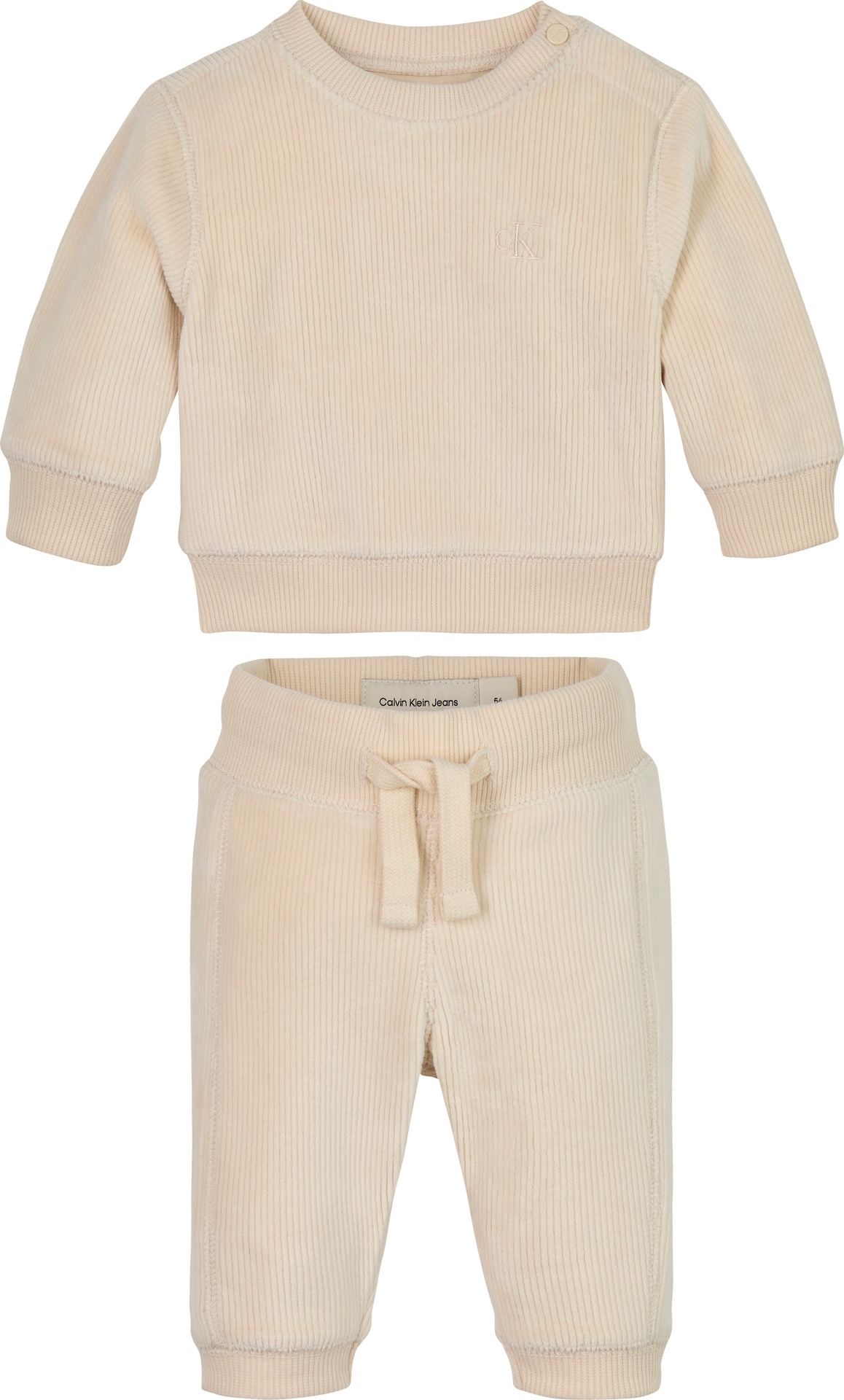 Calvin Klein Jeans Shirt & Hose »RIB VELVET FLEECE SET GIFTPACK«, 2 Stk. für Babys bis 2 Jahre, Geschenkset