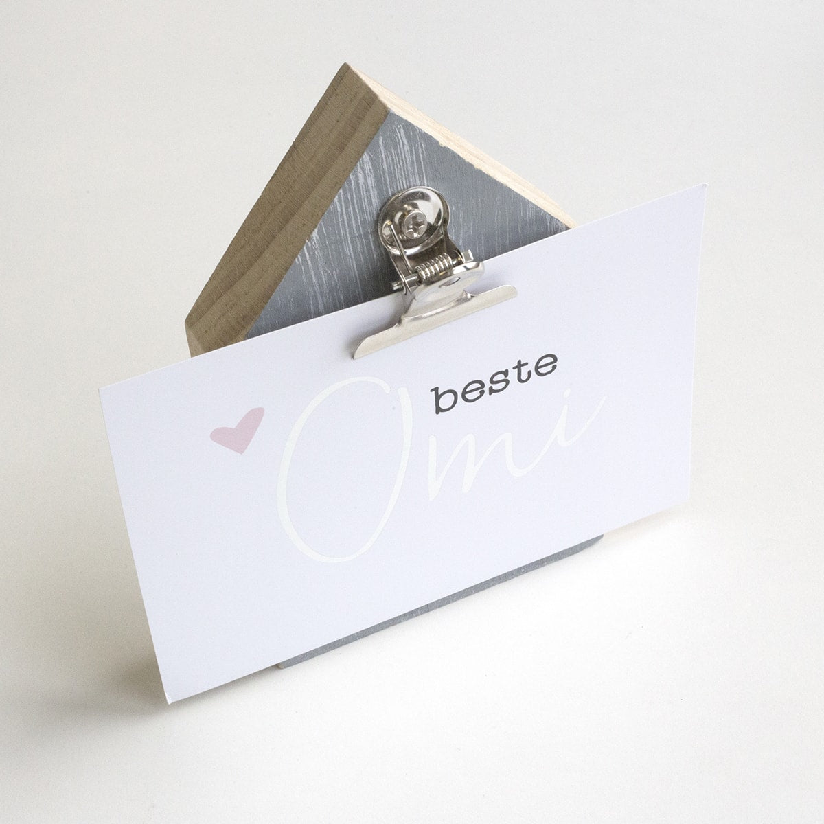 Postkarte „Beste Omi
