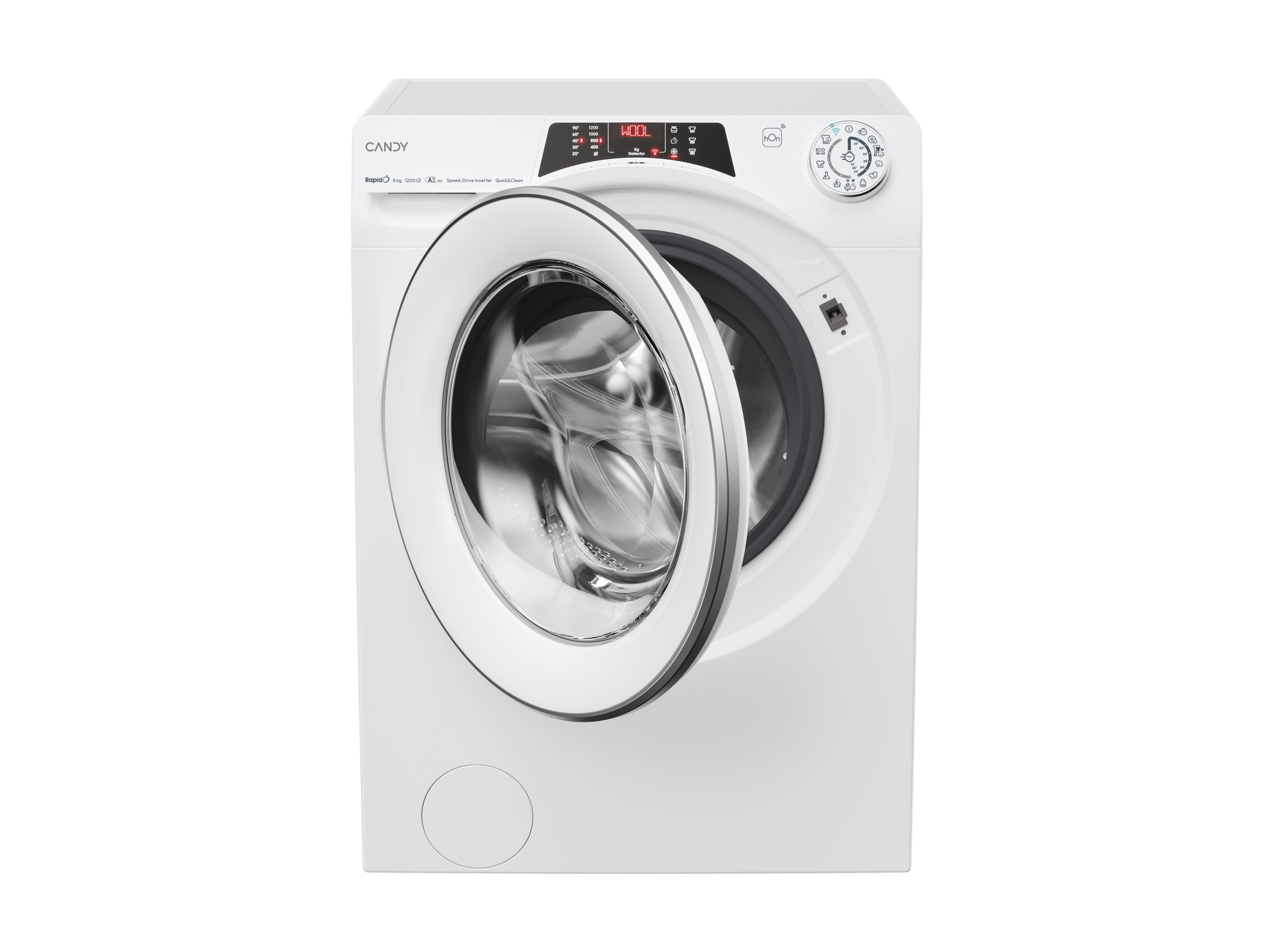 MÁQUINA DE LAVAR ROUPA CANDY RO 284DWMS7/1-S - BRANCO A 8KG