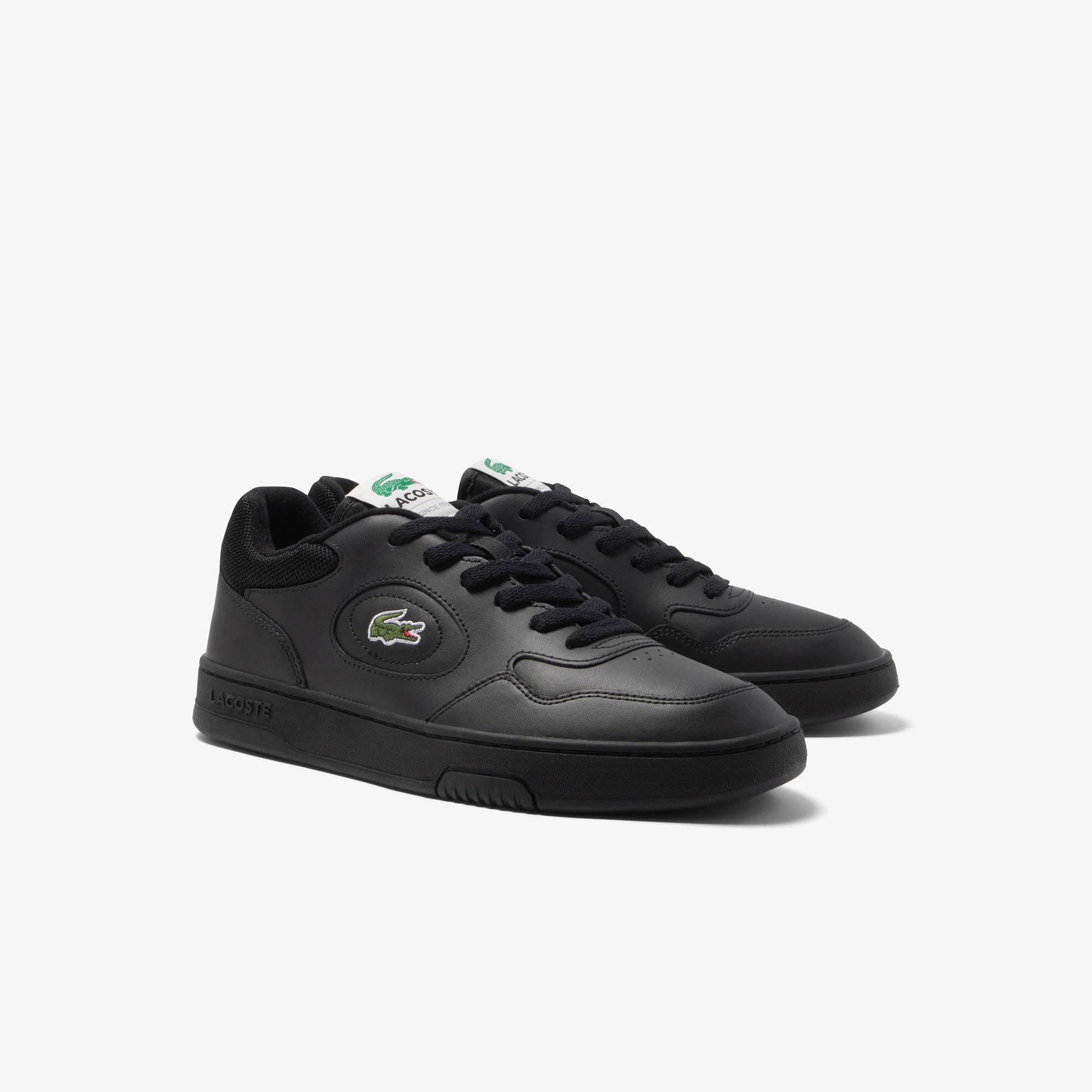 Sneakers Lineset homme en cuir Sneakers - Noir - Lacoste - Homme