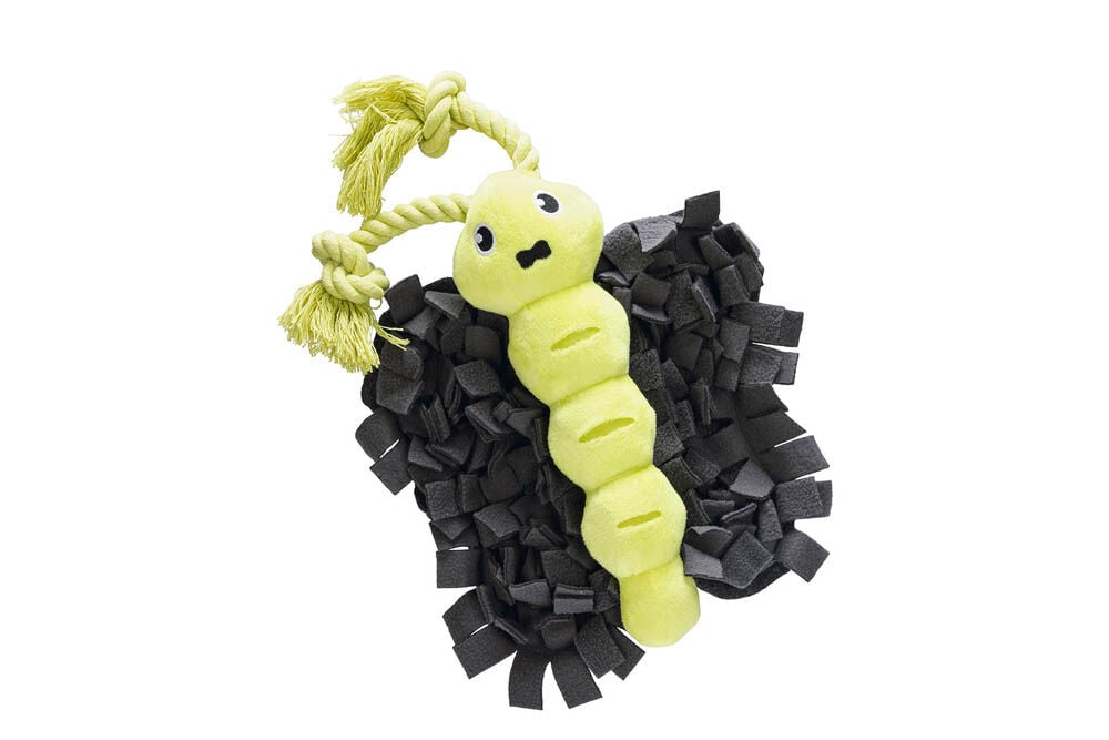 Beeztees Hide and Seek Vlinder - Snuffelmat - Hondenspeelgoed - 5x24.5x30 cm