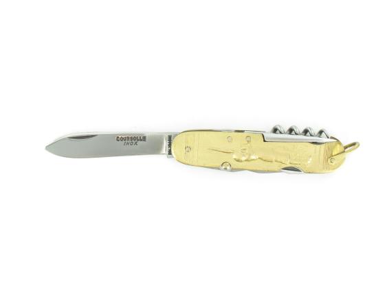 Chasseur - Chien - 6 pièces - Inox Couteau de poche par Coursolle
