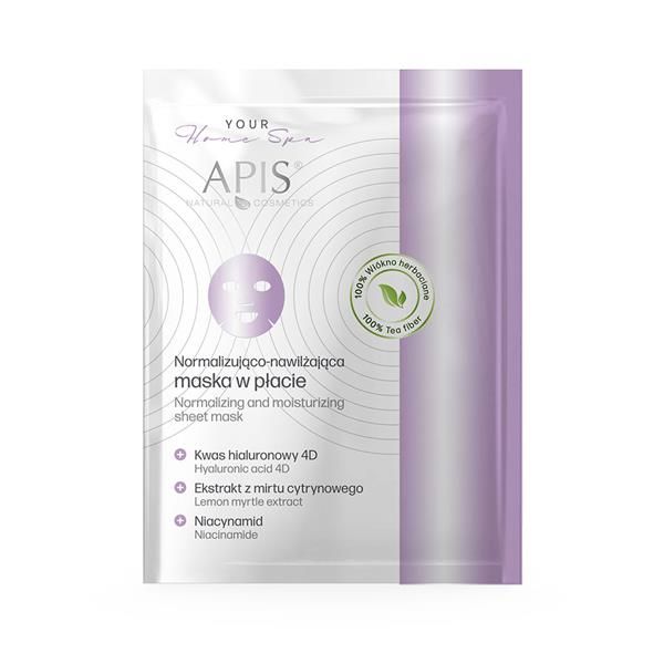 APIS Normalisierende und feuchtigkeitsspendende Tuchmaske