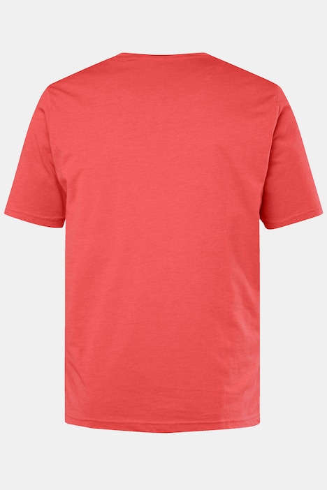 Men+ Henley, Basic, Halbarm, Rundhals, bis 8 XL