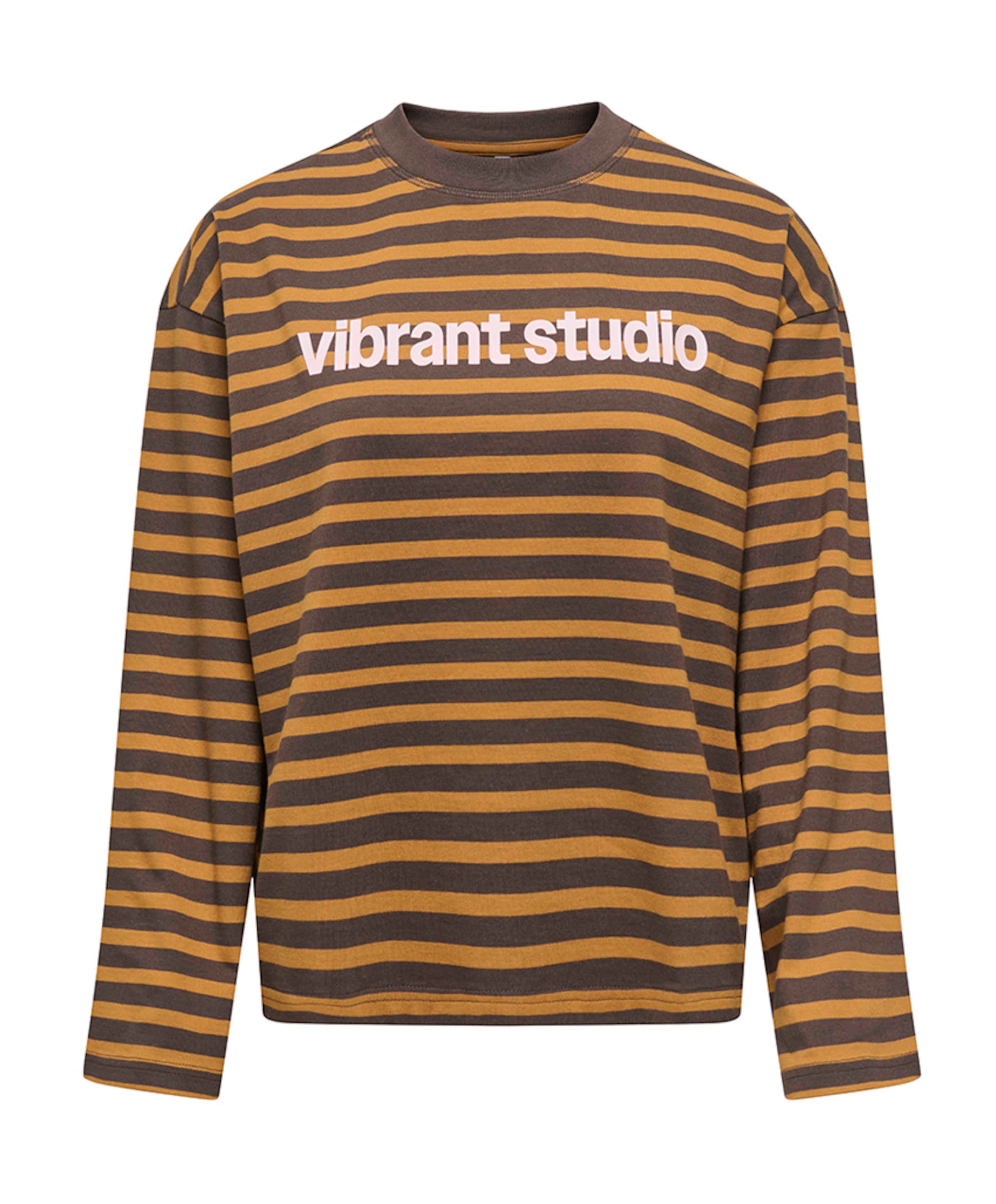 Only Dames longsleeve bruin