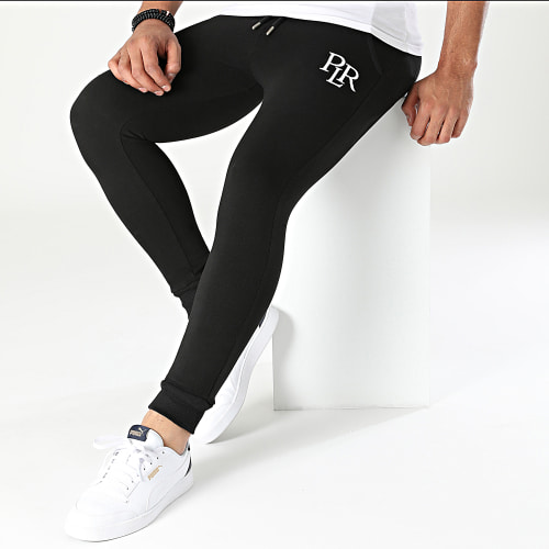 Pantalon Jogging PLR Noir Blanc