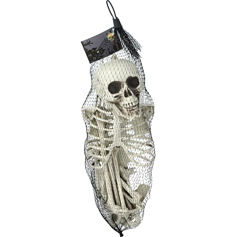 Halloween skelet dele - hvid