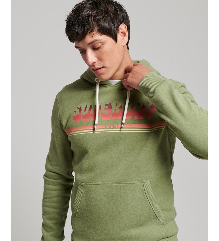 Moletom Superdry Vintage Shadow Verde