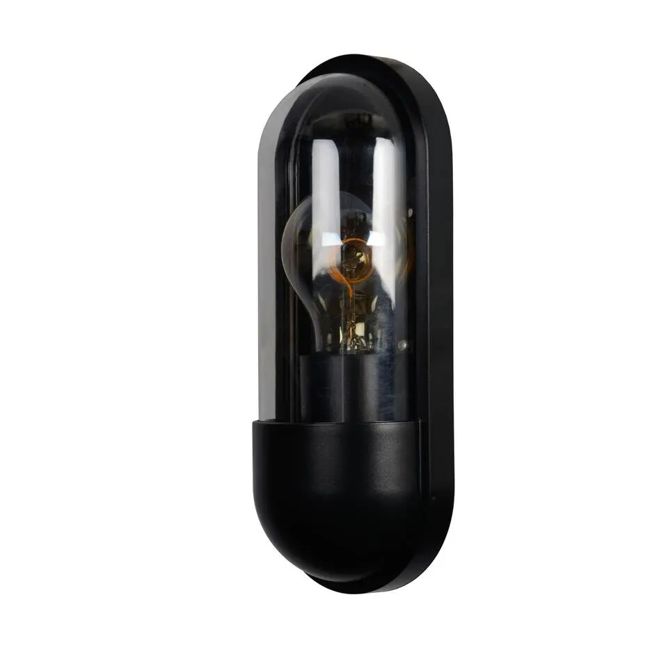 Lucide CAPSULE Wandlamp - Zwart