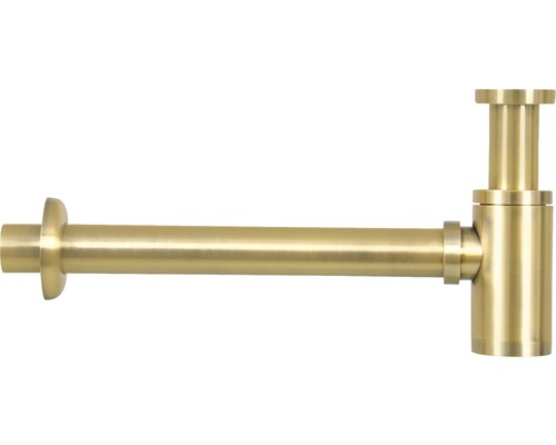 Differentieel sifon voor fonteintjes 1 1/4 inch x 32 mm mat goud 30.412.67