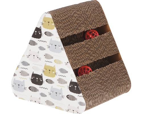 Boon krabplank met losse CatNip zak 26x22x26 cm