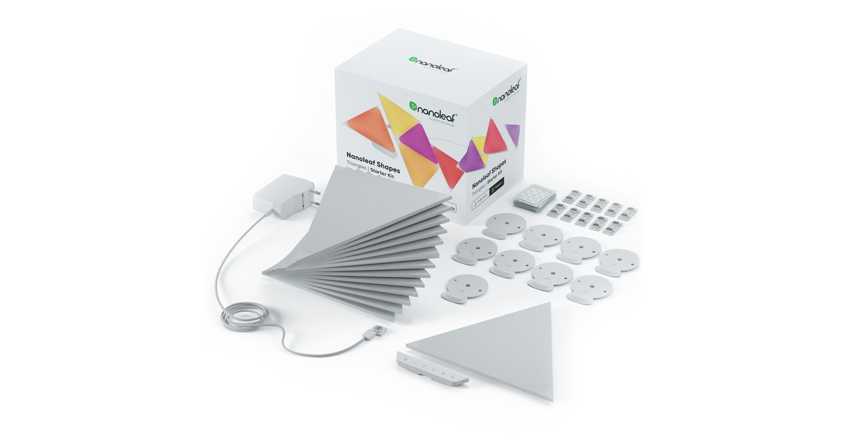 NanoleafShapes Triangles Starter Kit - 15-pack ledverlichting  (1200K - 6500K)
