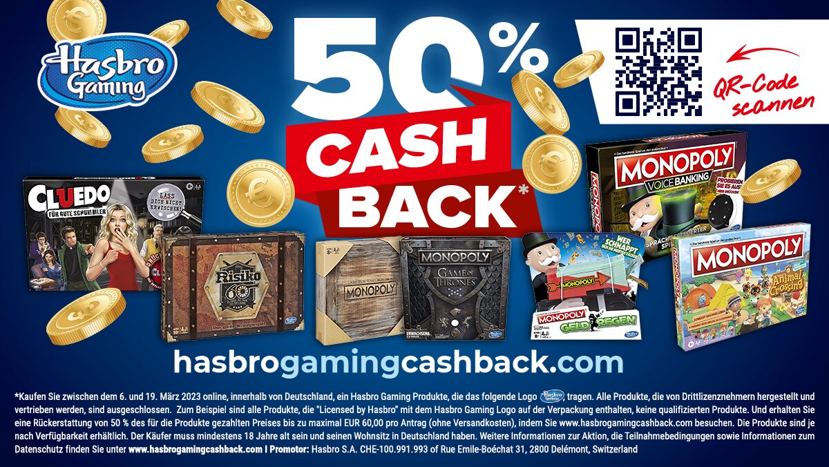 Hasbro E3037 Monopoly Gesellschaftsspiel Geldregen Spielgeld Spiel Geld