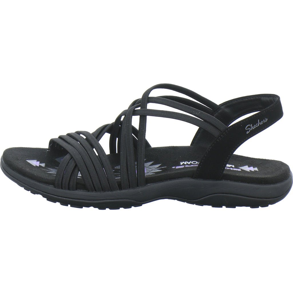 Skechers Sandaletten Damen Reggae Slim Schwarz
