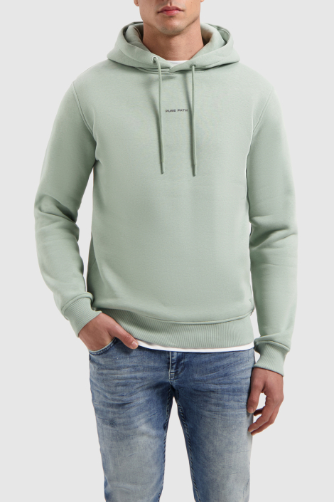 Pure Path groene heren sweater