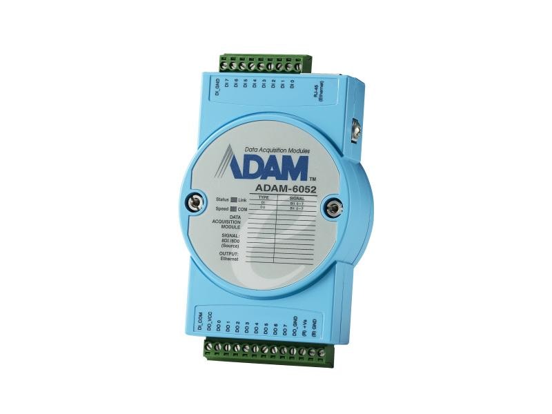 Advantech Smart I/O Modul ADAM-6052-D 16-CH Isolated Digital I/O Modbus TCP Module