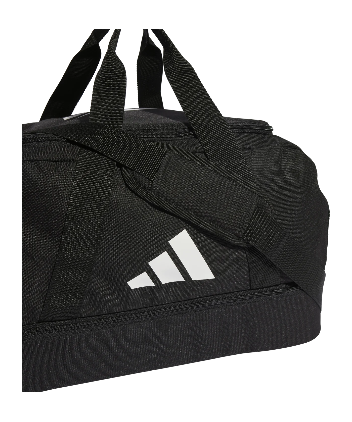 adidas Tiro League Duffel Bag Gr. S Schwarz Weiss