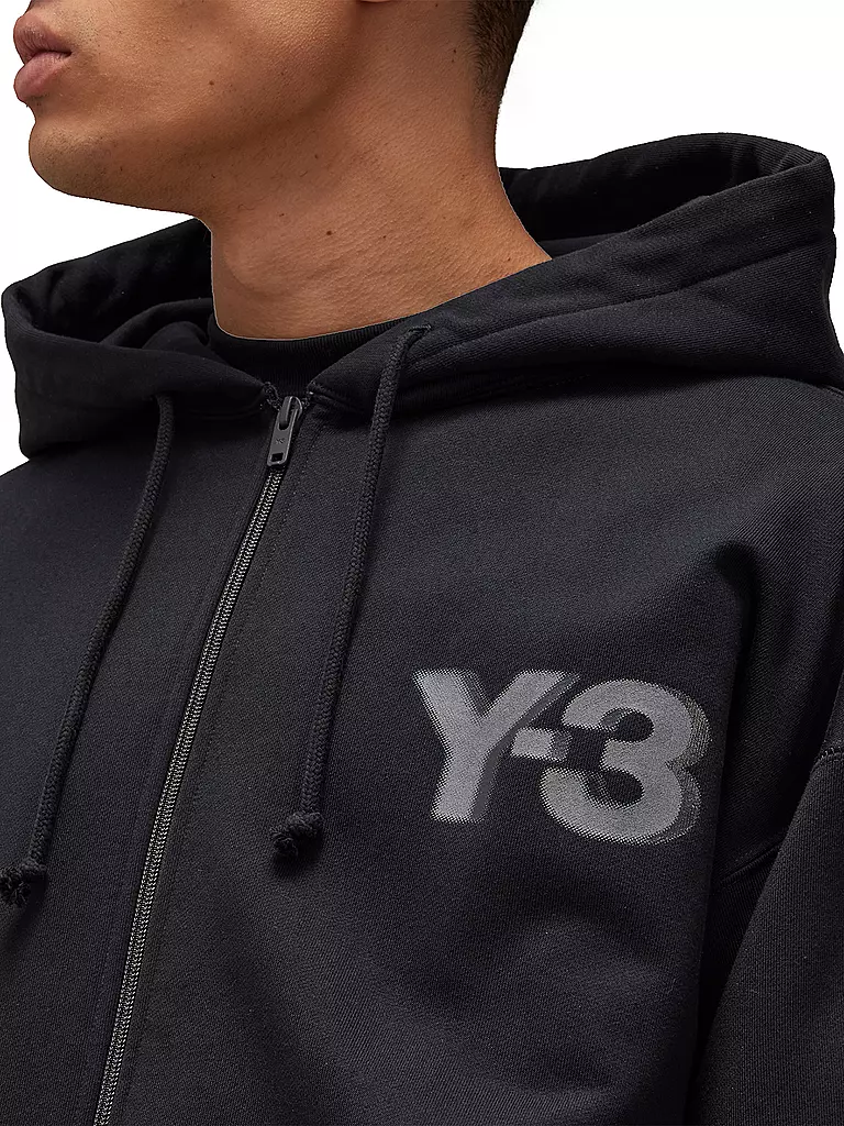 Y-3 Sweatjacke schwarz