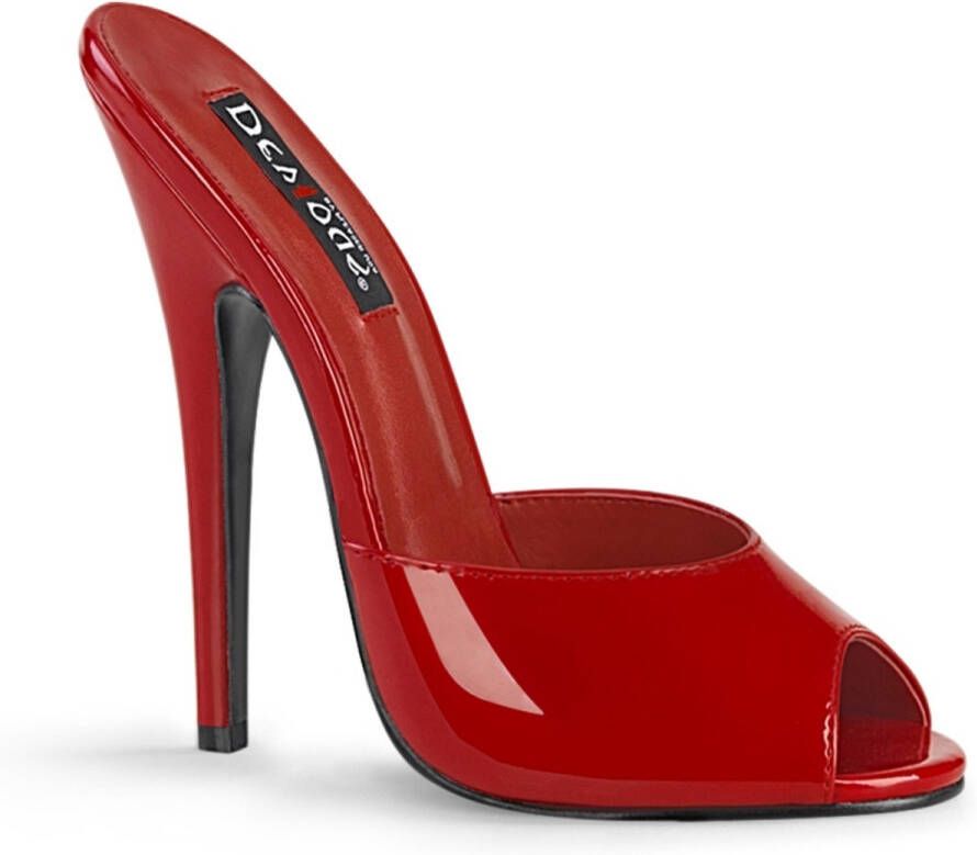 Devious DOMINA-101 Hoge hakken 47 Shoes Rood