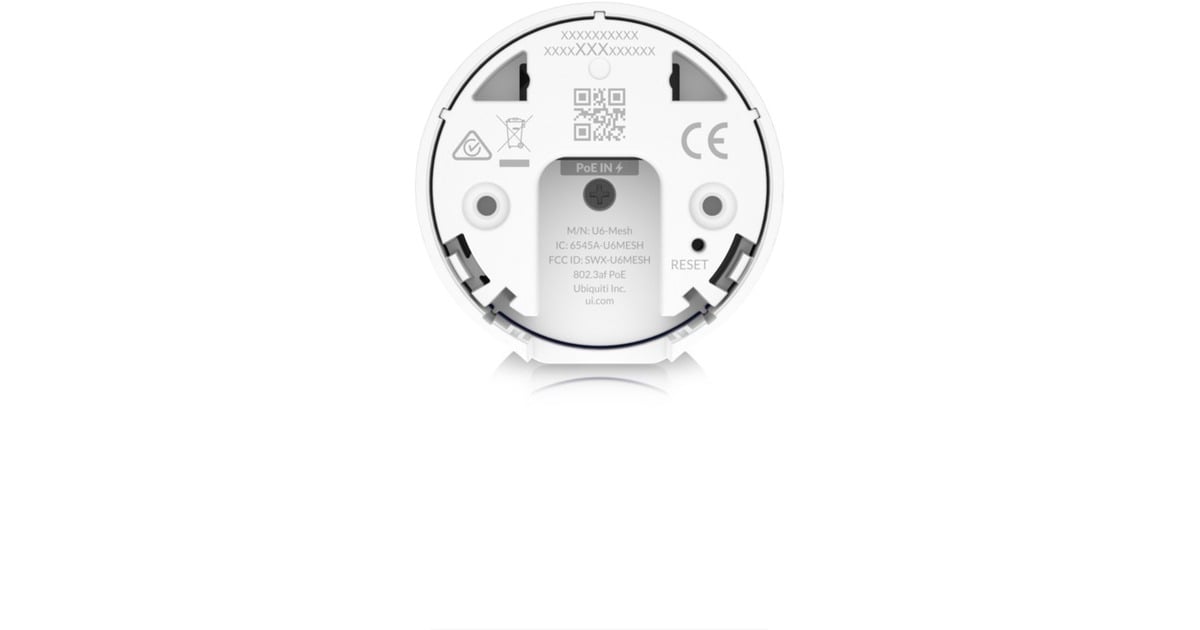 UbiquitiU6-Mesh access point  (Wit, met PoE adapter)