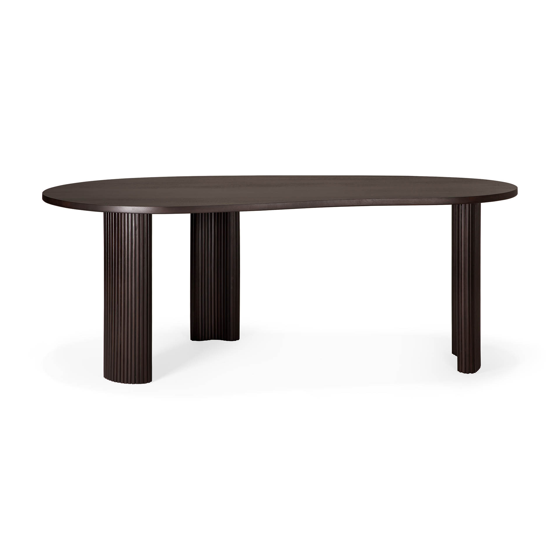 Ethnicraft - Boomerang bureau 200 - donker mahonie