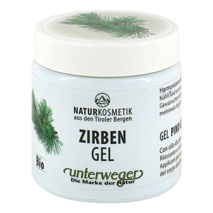 Zirben-Gel Unterweger Bio, 100 ml