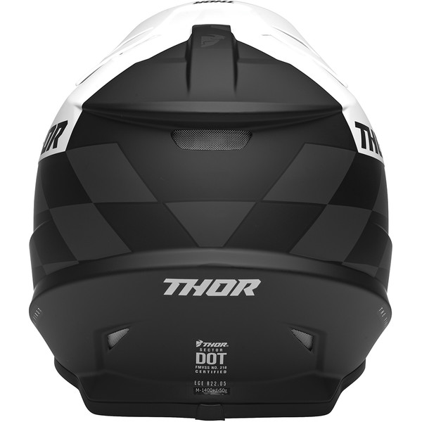 Thor Motocross - Casque Sector Birdrock Noir / Blanc