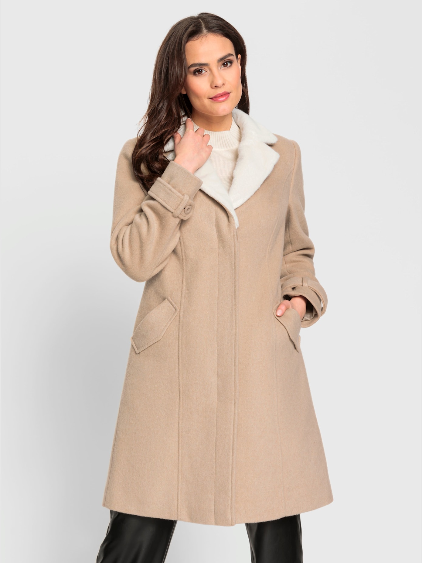 Manteau 50% laine