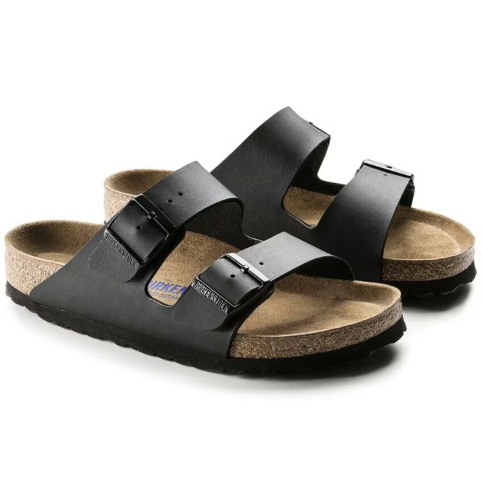 Birkenstock Unisex Sandal Arizona Regular SFB Birko-Flor Sort