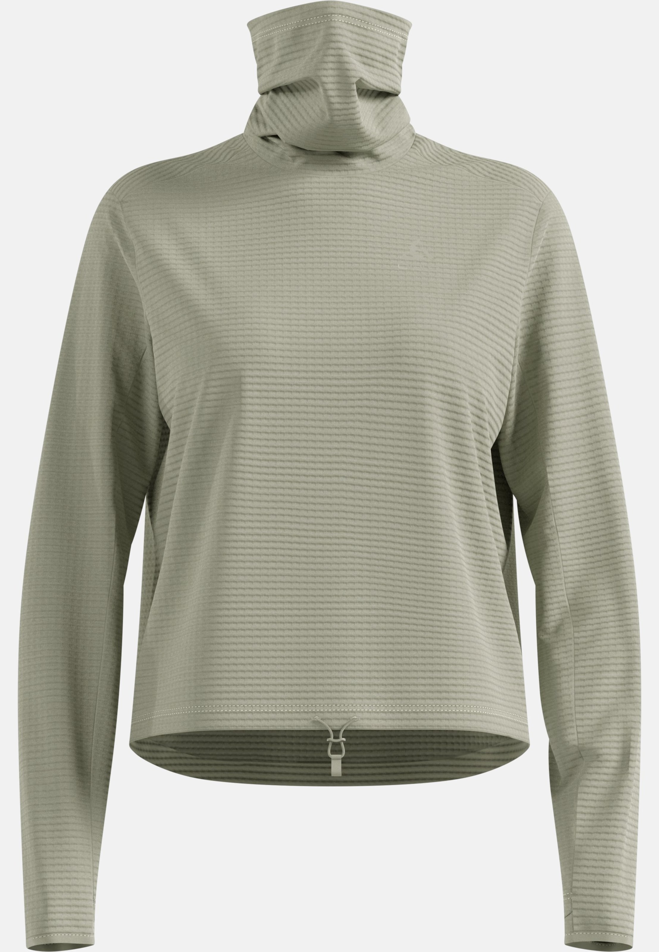 Essentials Thermal Laufshirt mit Rollkragen in shadow