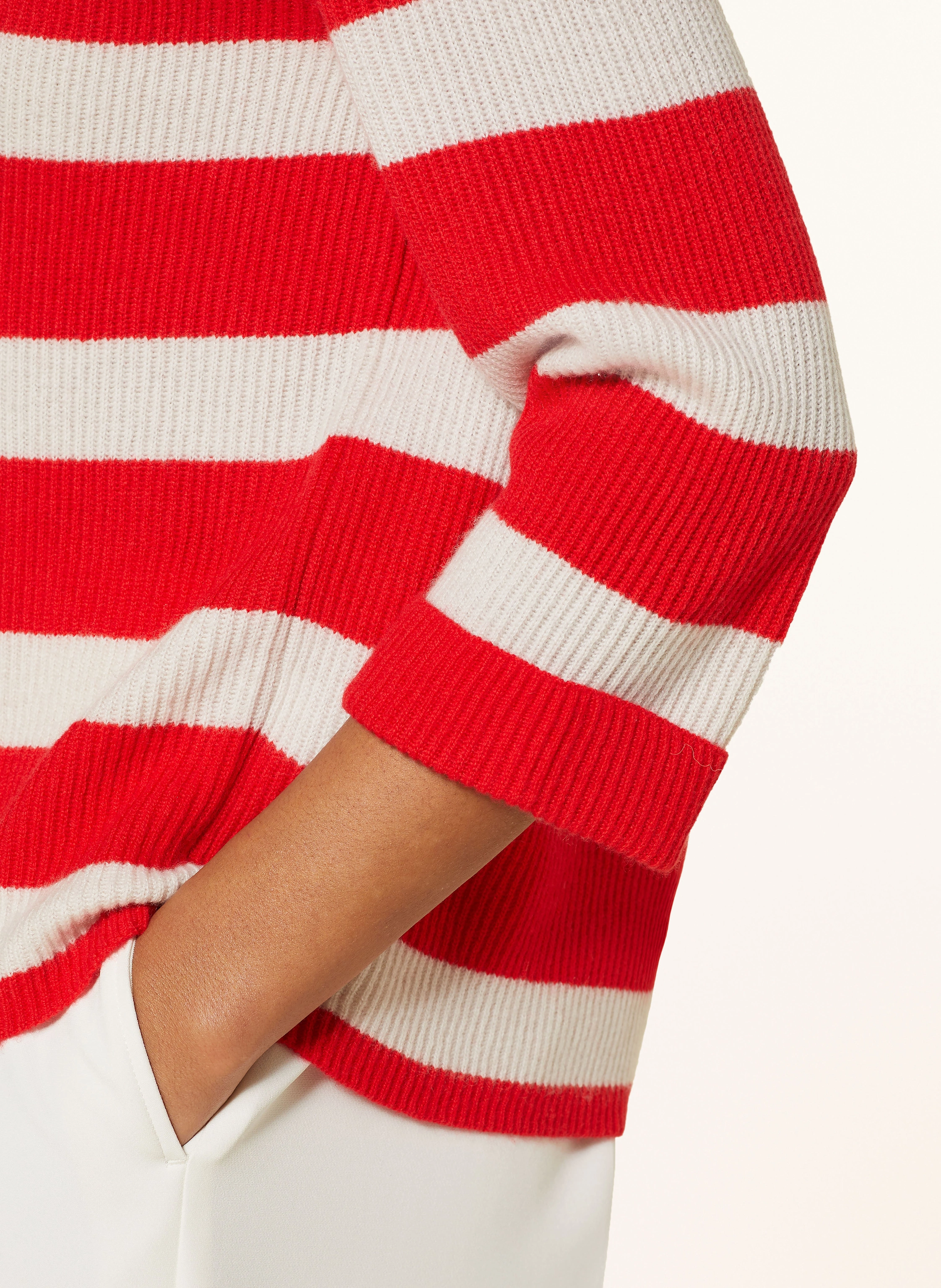 darling harbour Cashmere-Pullover mit 3/4-Arm