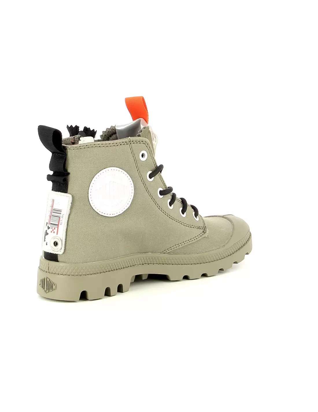 PALLADIUM PAMPA HI TICKET TO EARTH - Sneakers DuskyGreen
